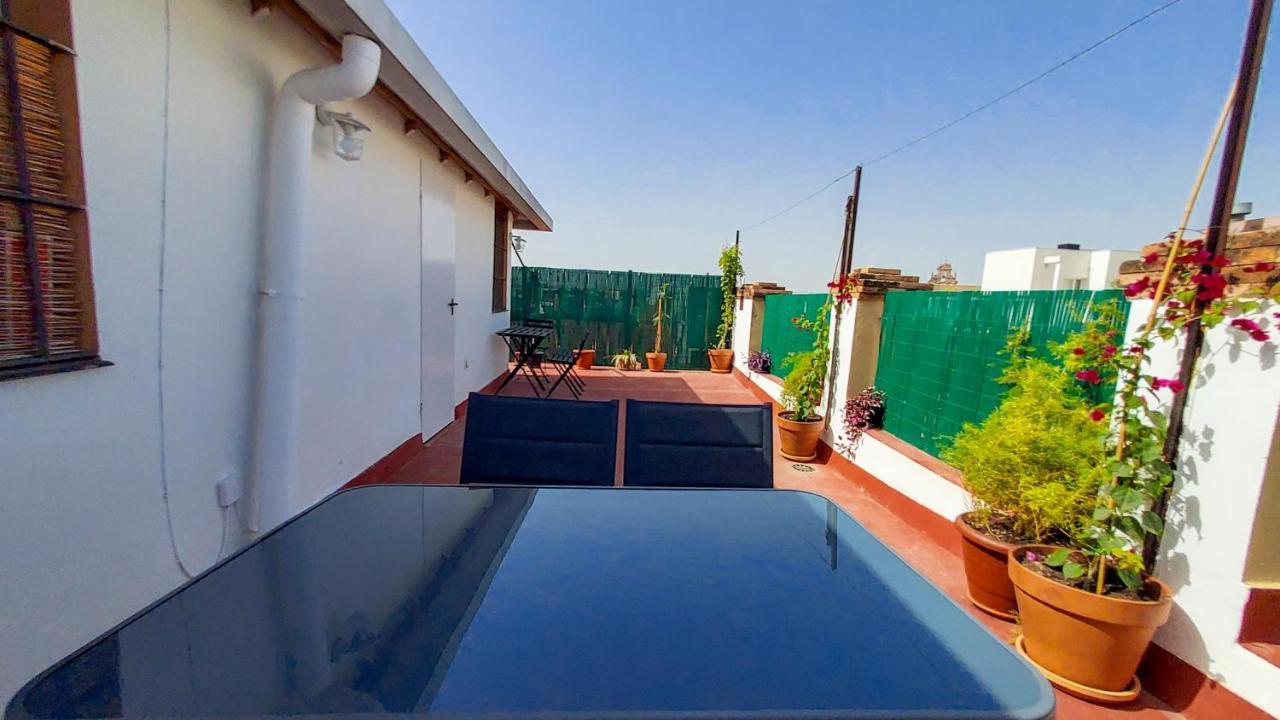 Apartamento Ático en Calatrava - VISTAS Y GRAN TERRAZA PRIVADA Sevilla Exterior foto