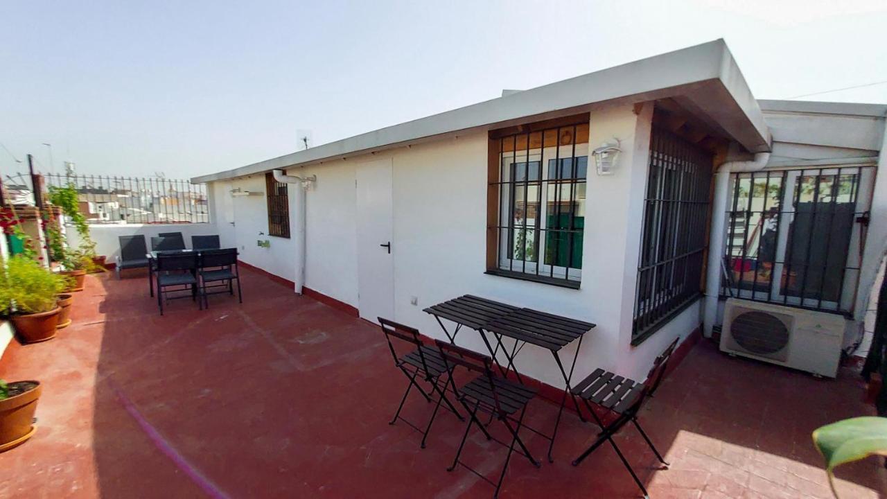 Apartamento Ático en Calatrava - VISTAS Y GRAN TERRAZA PRIVADA Sevilla Exterior foto