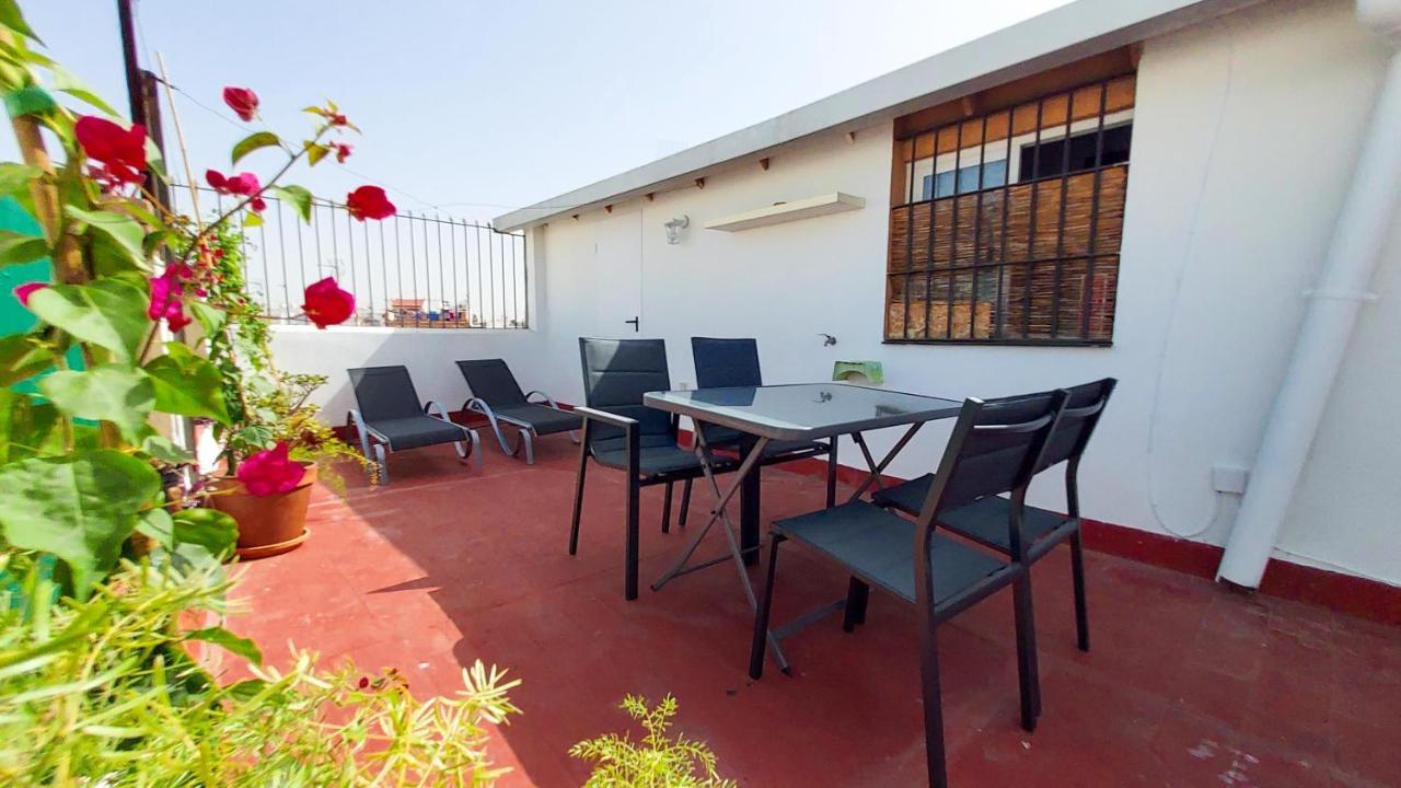 Apartamento Ático en Calatrava - VISTAS Y GRAN TERRAZA PRIVADA Sevilla Exterior foto